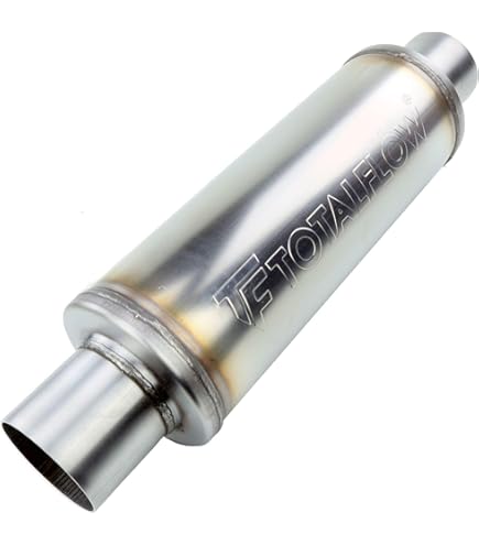 Amazon.com: TOTALFLOW 20414 Straight Through Universal Exhaust